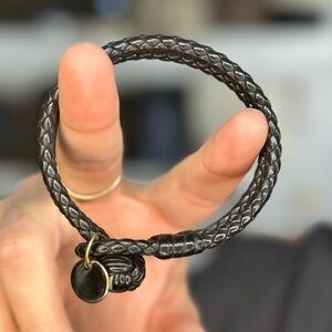 Bottega Veneta Double Wrap Bracelet